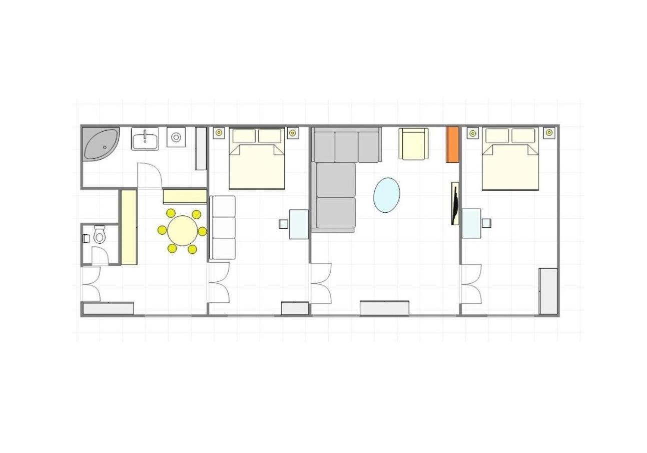Sunflower 2Bdr Flat By Ruterra Prága Kültér fotó